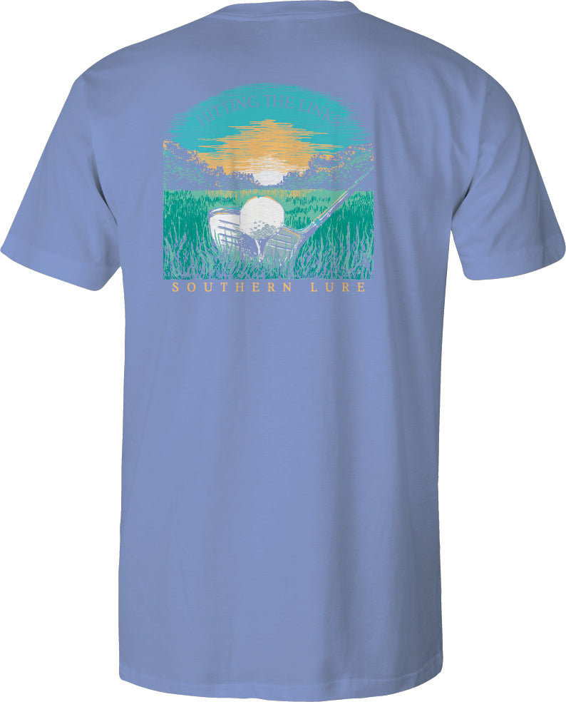 Short Sleeve Tee Hitting the Links - Dusk