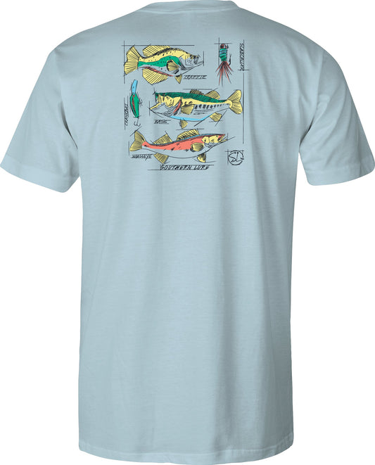 Toddler Short Sleeve Tee Gear - Sky Blue