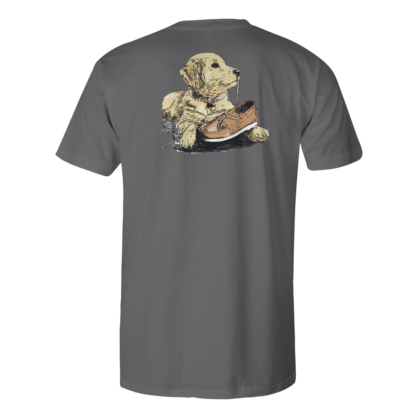 Youth Short Sleeve Tee - Loafer Pup - Pepper