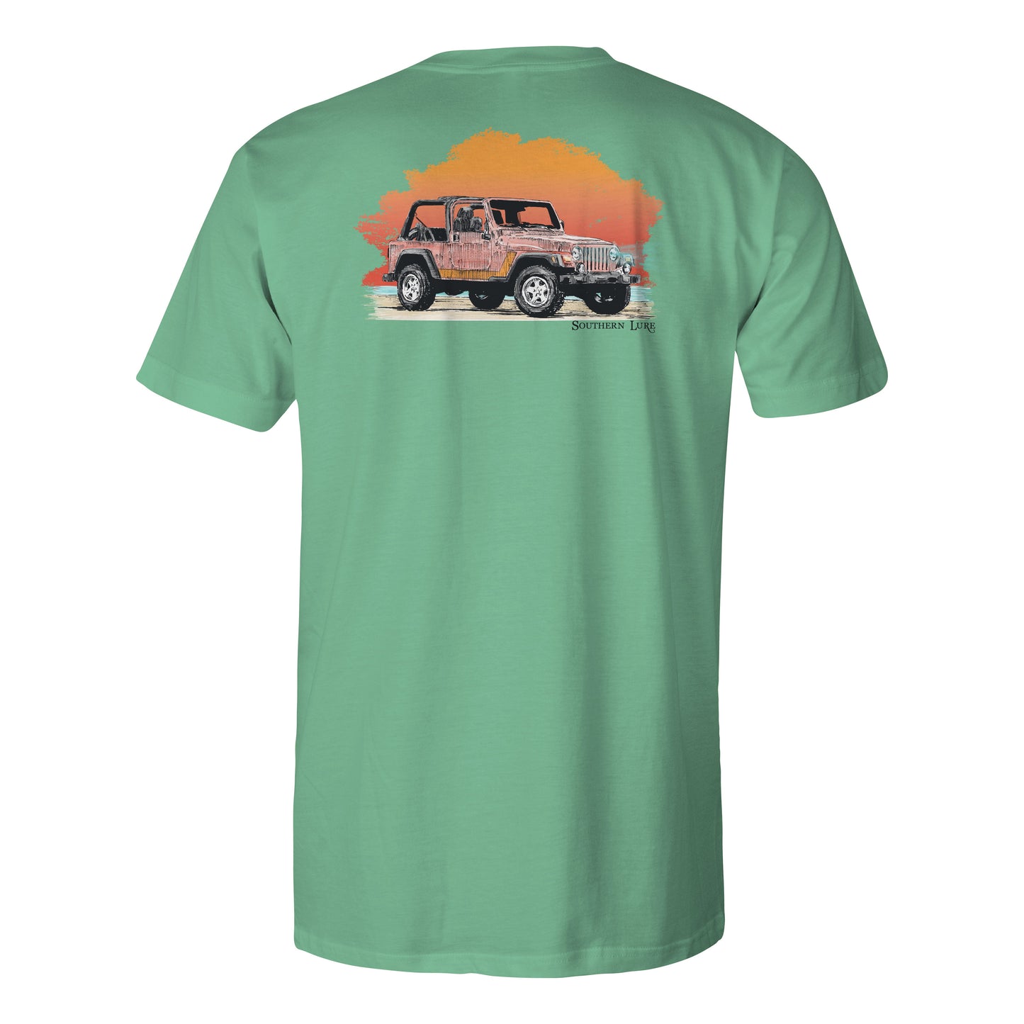 Toddler - SS Tee - Off Road - Seafoam