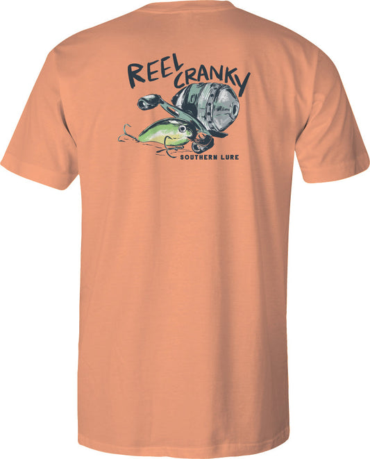 Toddler Short Sleeve Tee Reel Cranky - Melon