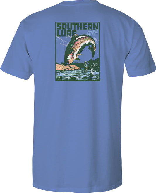 Youth - Short Sleeve Tee - Stay Left Fly Right - Dusk