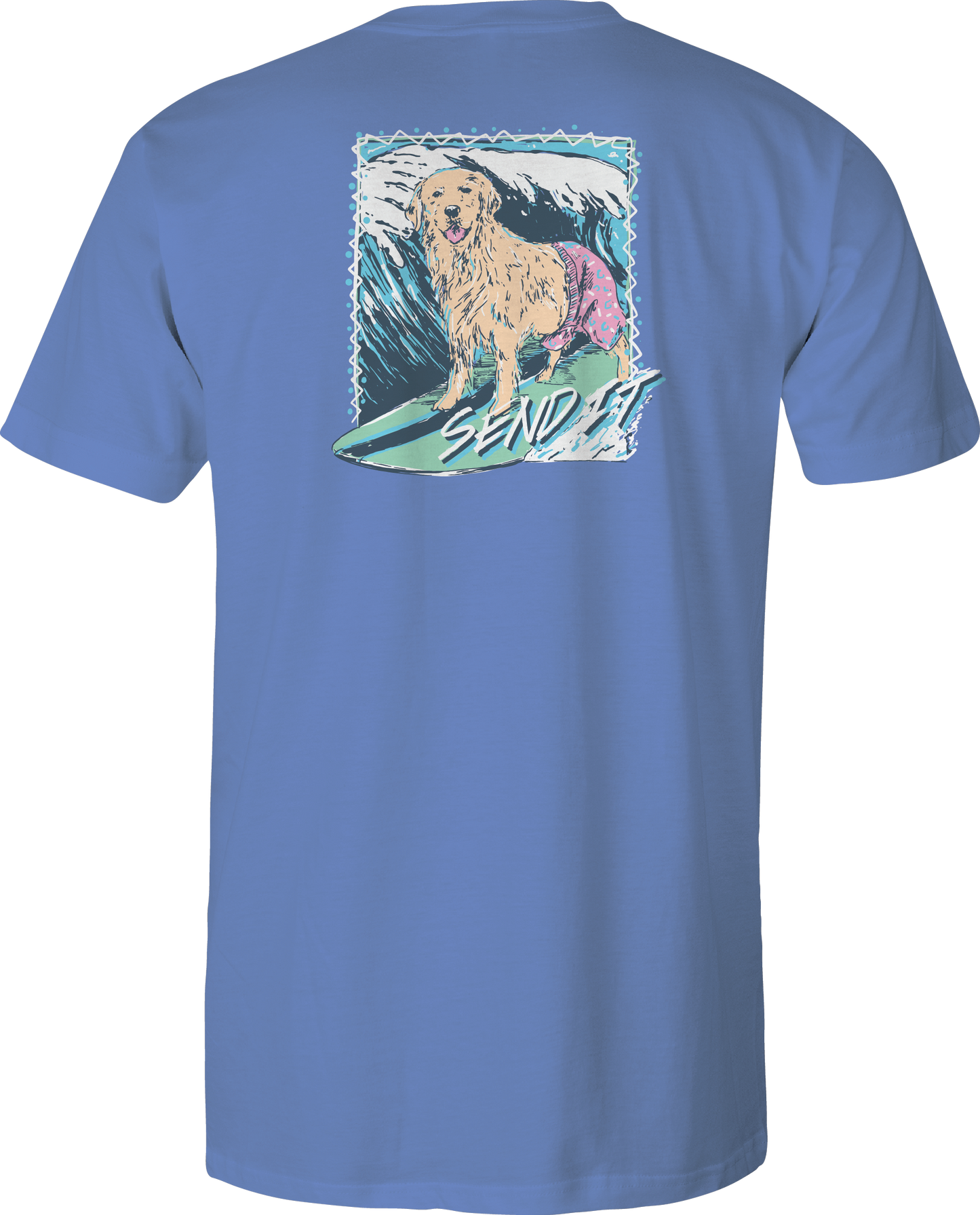 Toddler Short Sleeve T shirt - Send It Surf - Dusk