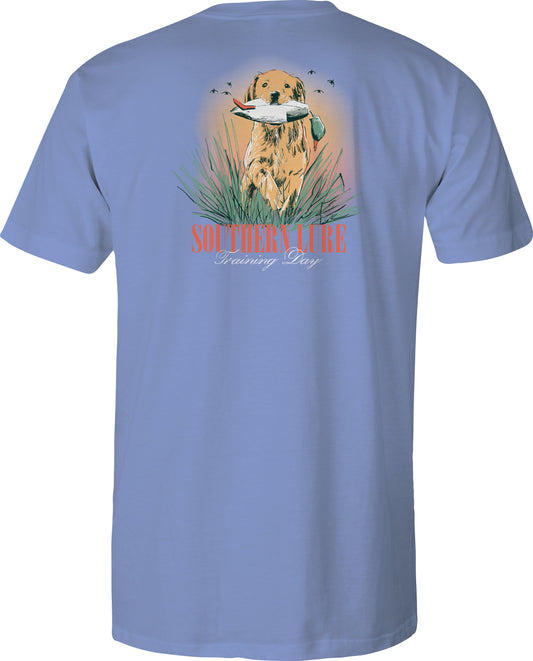 Toddler Short Sleeve Tee Training Day - Dusk